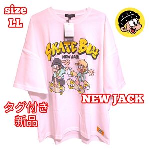 【新品】 SKATE BOY NEW JACK Tシャツ LLサイズ