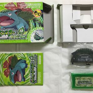 【GBA】 ポケットモンスターリーフグリーン (ワイヤレスアダプタ同梱)