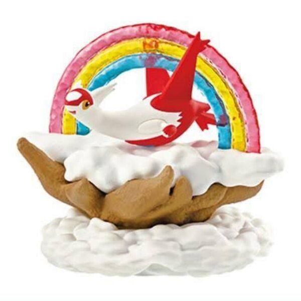 ポケモンの森 天気の樹 ラティアス フィギュア マスコット あつめて かさねて リーメント 食玩 コレクション ポケモン 虹 雲