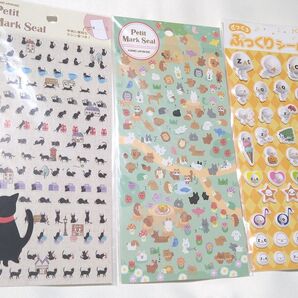 Petit Mark Seal ざっくぅ シール 3枚セット