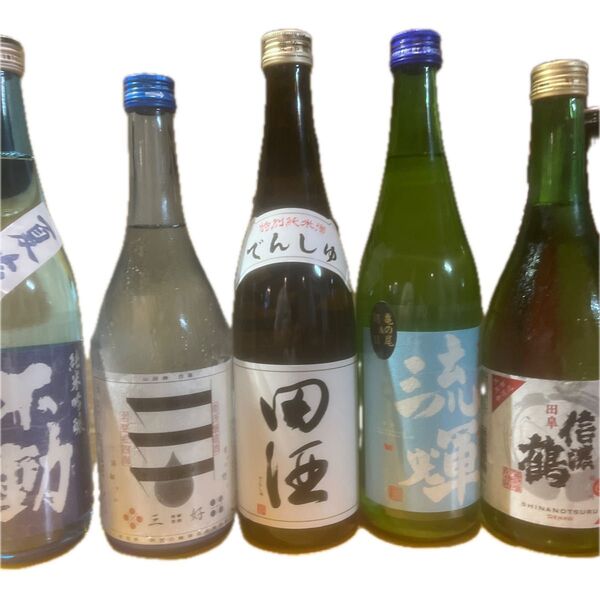 日本酒四合瓶 10本セット 川中島幻舞 ザク 田酒 三好 信濃鶴など