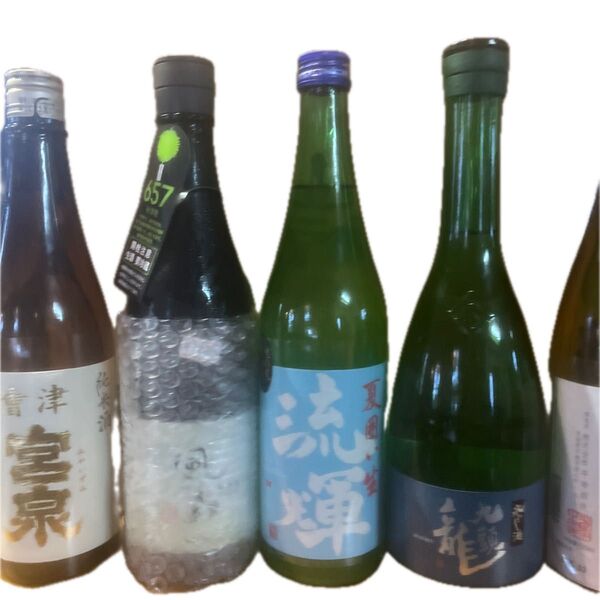 日本酒四合瓶 10本セット 風の森 田酒 流華 来福など