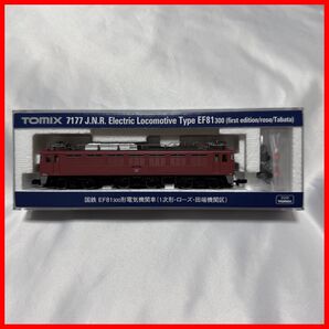 トミーテック 7177 EF81-300形 1次・ローズ・田端機関区