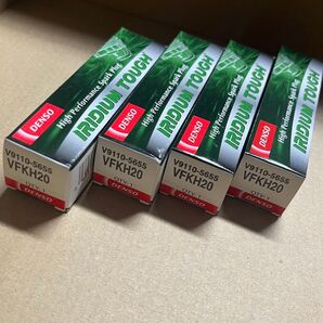 新品 正規品 DENSO VFKH20 V9110-5655 4本 スパークプラグ イリジウムタフ フィット フリード シエンタ