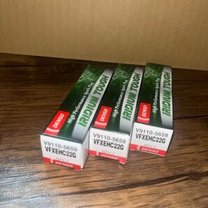 新品 正規品 DENSO V9110-5659 3本 VFXEHC22G イリジウム タフ スパークプラグ イリジウム N BOX