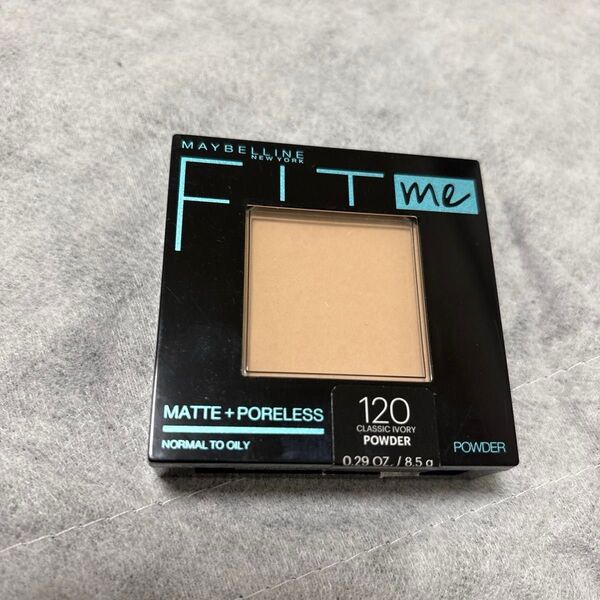 未使用に近い|MAYBELLINE|メイベリン|フィットミー パウダー M ファンデーション|120|8.5g