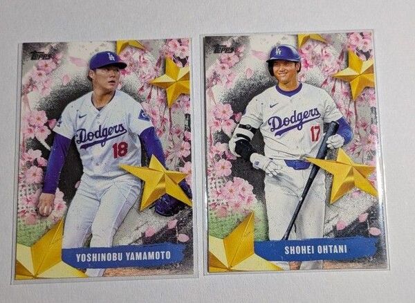 大谷翔平 山本由伸 2025 Topps Baseball Series 1 - MLB world Tour Tokyo