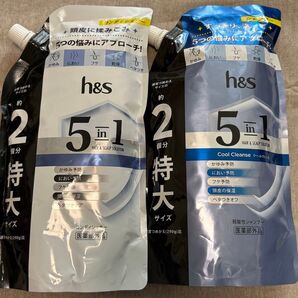 h&s エイチアンドエス クールクレンズ シャンプー コンディショナー 詰替え 560mL 2倍