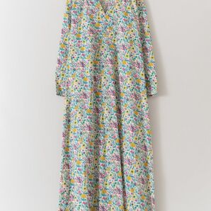 ne Quittez pas ヌキテパ Liberty Print Waist String Dress ワンピース 花柄