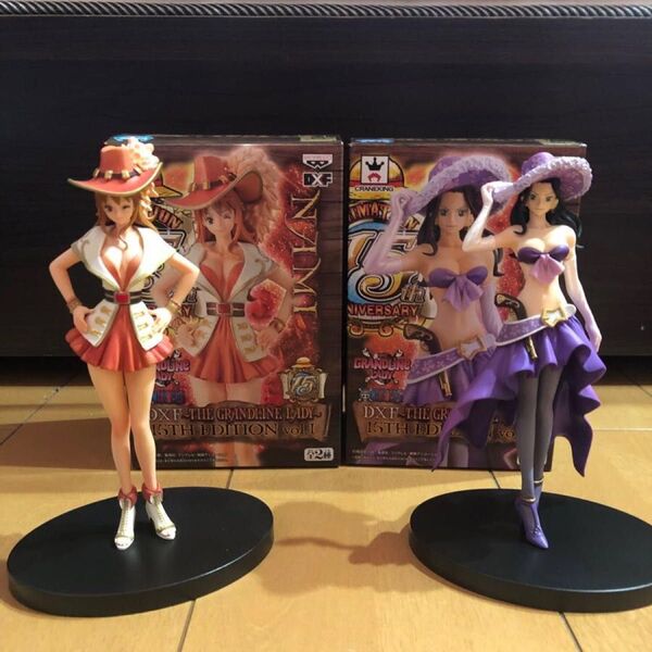 ワンピース DXF THE GRANDLINE LADY 15TH EDITION ナミ ニコロビン フィギュア 2体セット