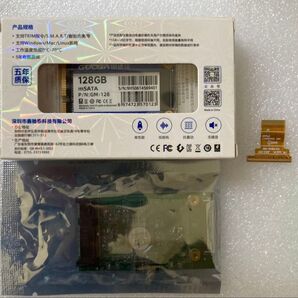 ipod classic5世代以降互換 レストアパーツ msata128GBインZIFアダプター