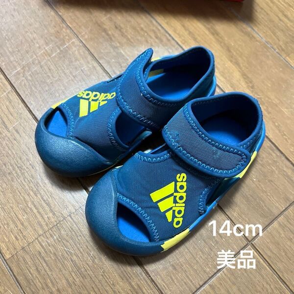 adidas キッズ サンダル 14.0cm 14cm キッズシューズ キッズサンダル アディダス