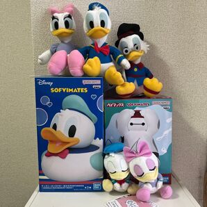 ドナルド ベイマックス SOFVIMATES ダックファミリーぬいぐるみ vol.2 むにゃすやマスコットvol.2