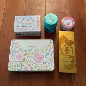 空き缶 お菓子缶 小物入れ