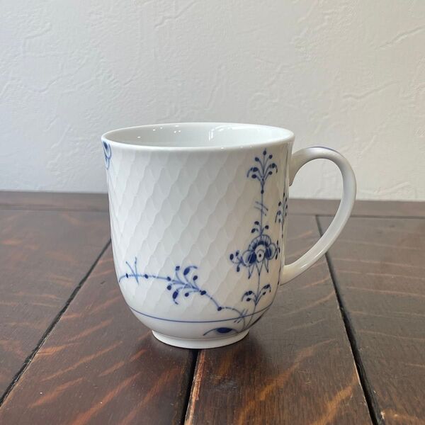 【未使用箱無し 】ロイヤルコペンハーゲン マグカップ ブルーパルメッテ Royal Copenhagen