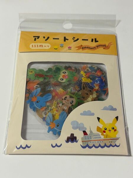 ポケモン アソートシール Pokmon's journey フレークシール ピカチュウ イーブイ