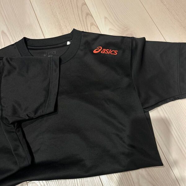 アシックス バレーボール練習着 半袖Tシャツ S セット