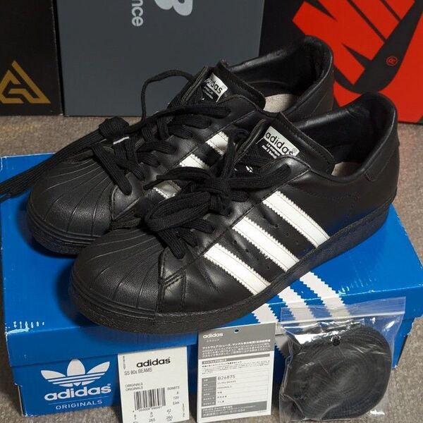 beams adidas 別注 80s スーパースター スニーカー b26875