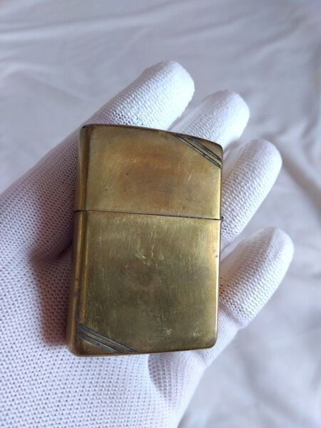 zippo オイルライター 1994年製 ダイアゴナルライン 真鍮 ヴィンテージ