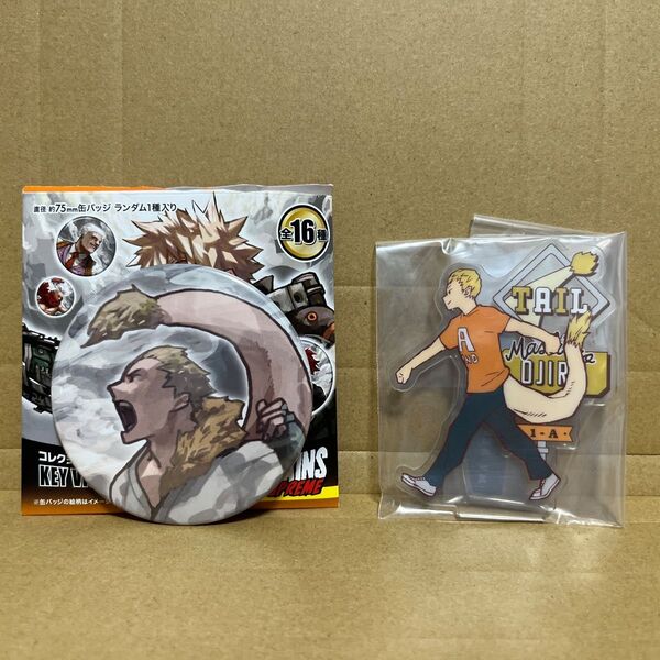 僕のヒーローアカデミア 原画展 缶バッジ 尾白猿夫 一番くじ 文化祭 アクスタ