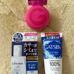 GATSBY 化粧水 洗顔 ワックス 3点セット