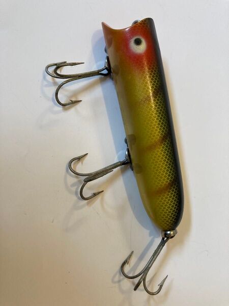 ヘドン HEDDON ラッキー13 縦割れ 拭き目 オールド