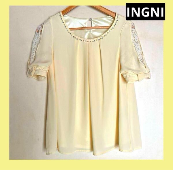 INGNI イング レディース シフォンブラウス トップス Mサイズ