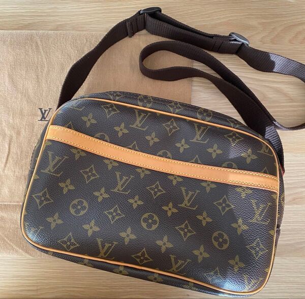 LOUIS VUITTON ルイヴィトン ショルダーバッグ リポーター PM モノグラム