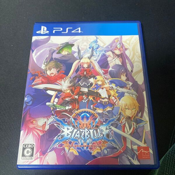 PS4 BLAZBLUE ブレイブルー セントラルフィクション プレイステーション4 ゲームソフト