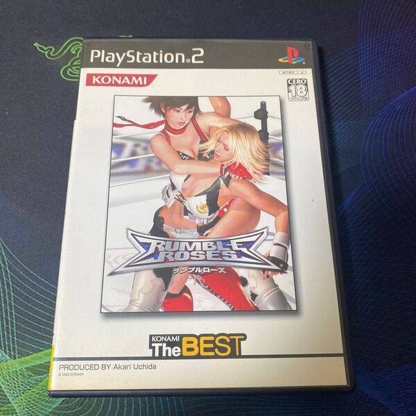 PS2 RUMBLE ROSES ランブルローズ KONAMI the BEST プレイステーション2 ゲームソフト