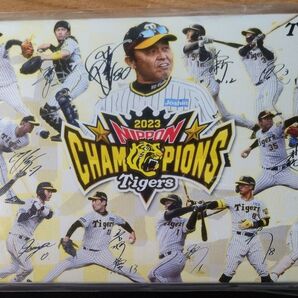 阪神タイガース 2023年 日本一 記念 ファブリックパネル T-shop 限定販売 近本光司 中野拓夢 佐藤輝明 森下翔太