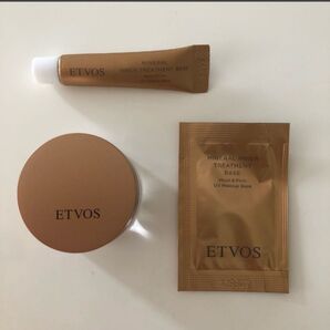 エトヴォス etvos ミネラルインナートリートメントベース リフレクティングスキンパウダー サンプル ピンクベージュ ポーセリ