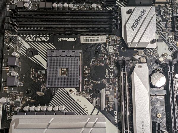 ASRock b550m pro4 microATX マザーボード