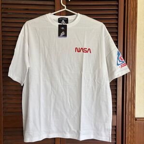 NASA|宇宙走娘 ビッグシルエットTシャツ限定販売【A-type】(ウマ娘) ホワイト Lサイズ 未使用品