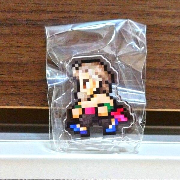 ファイナルファンタジー ピクセルリマスター ミニアクリルスタンド ガラフ(モンク)