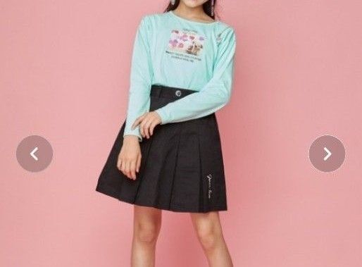 JENNI love ベアマスコット肩開きジップロンT160センチ