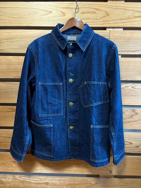 美品 最初期 AT LAST&CO LOT.650 デニムカバーオール 36