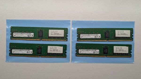 サーバー用メモリ 16GB×4枚 計64GB DDR4 PC4-2933Y-RE2 Registered 2Rx8