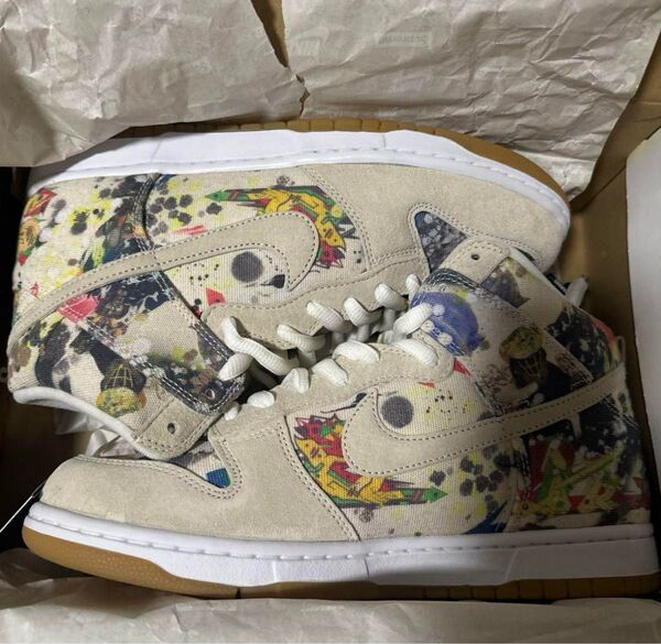 Suprme x Nike Sb Dunk High Rammellzee SB