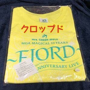 Mrs. GREEN APPLE ミセス フィヨルド グリッター ロゴ Tシャツ クロップド 限定カラー 即発送 新品未開封