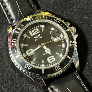 ★未使用新品 ZHOWE スキューバタイプ ブラックメンズ 腕時計