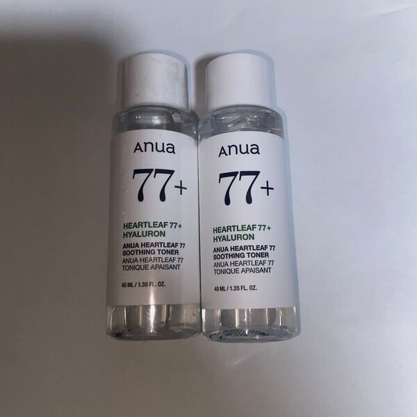 アヌア 化粧水 ANUA HEARTLEAF77+ 40ml 2本(最終値下げ)