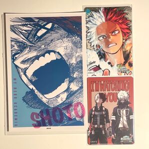 僕のヒーローアカデミア ヒロアカ 原画展 轟焦凍セット