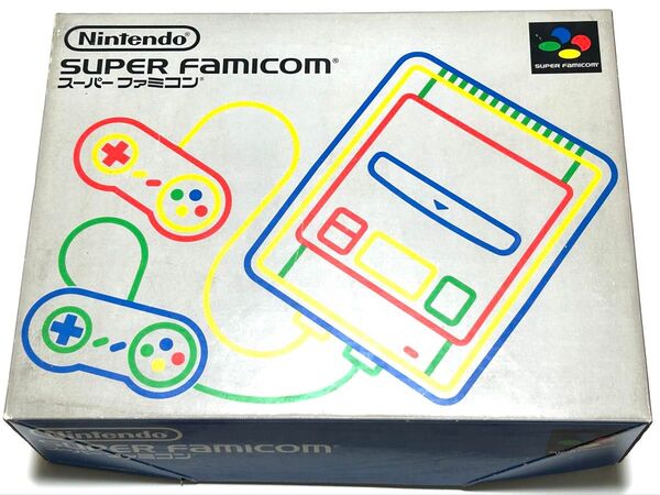 ★スーパーファミコン★ Nintendo 任天堂 ニンテンドー スーファミ 本体 フルセット SHVC-001 箱付き