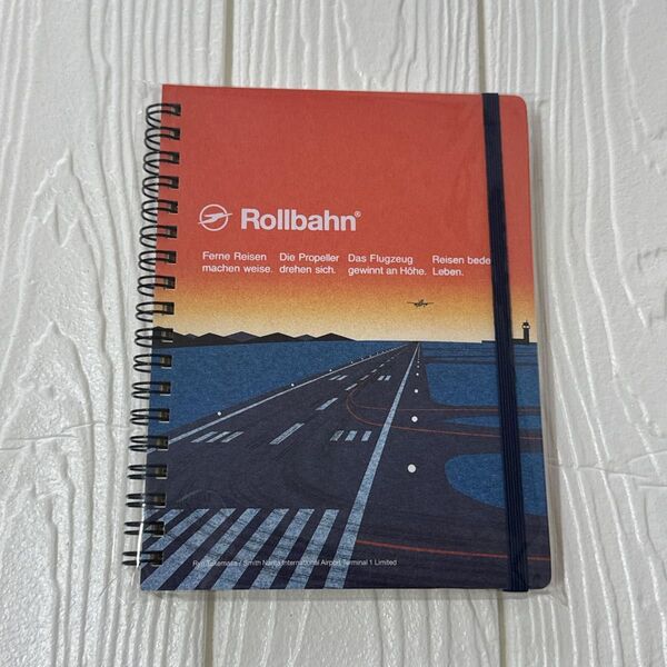Rollbahn ロルバーン ポケット付きメモ L 滑走路 成田空港限定ノート