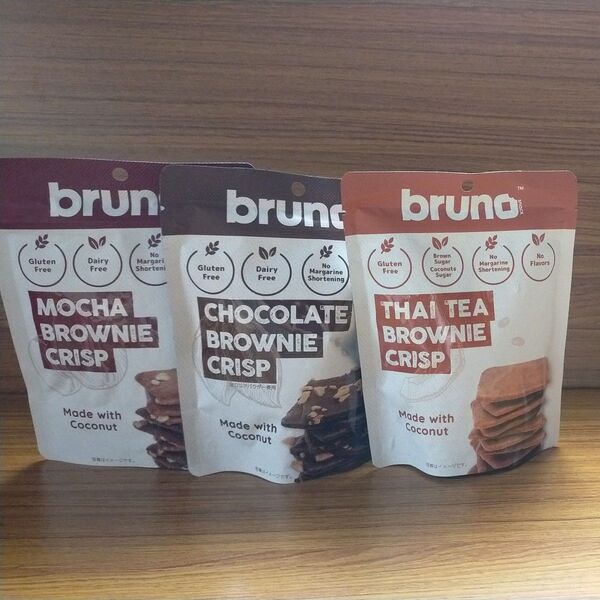 bruno snack チョコレート モカ タイティー 各1計3個