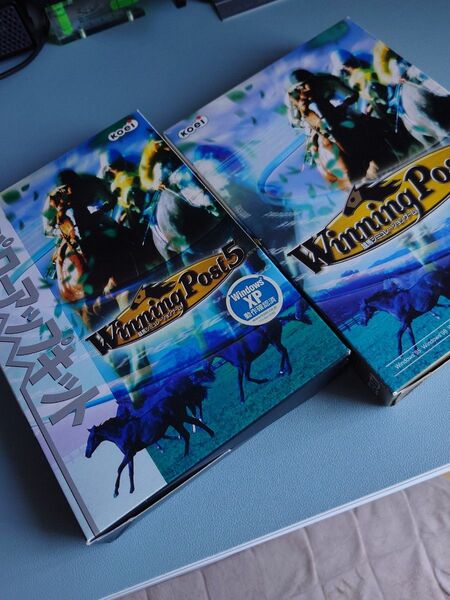 Windows95 WinningPost5 +パワーアップキット WindowsXP動作確認