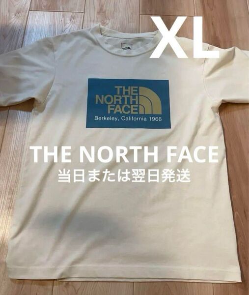 【当日または翌日発送】THE NORTH FACE Tシャツ XL クリーム