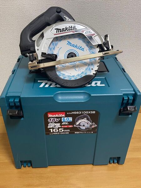 未使用品 マキタ 18v 165mm 充電式マルノコ HS631D