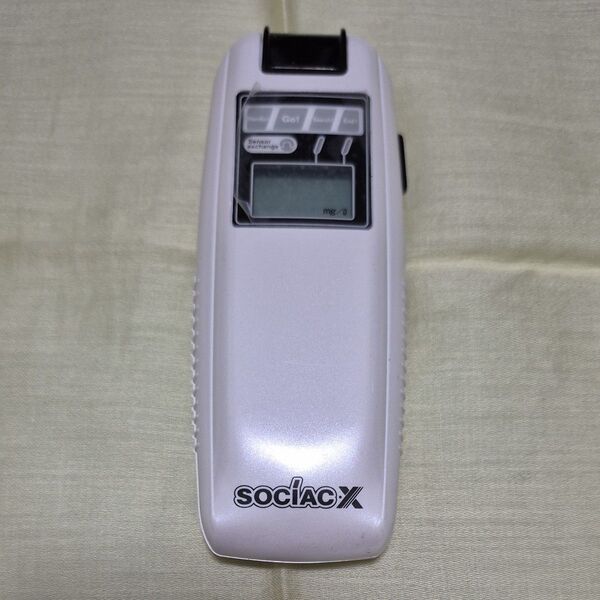 【送料込み・動作良好】NEWソシアックX SC-202 アルコールチェッカー アルコール探知機